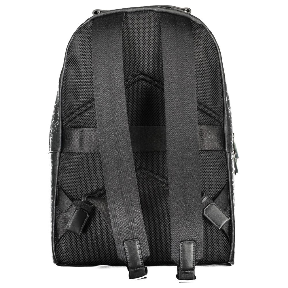 Calvin Klein Schwarzer Polyester Herren Rucksack