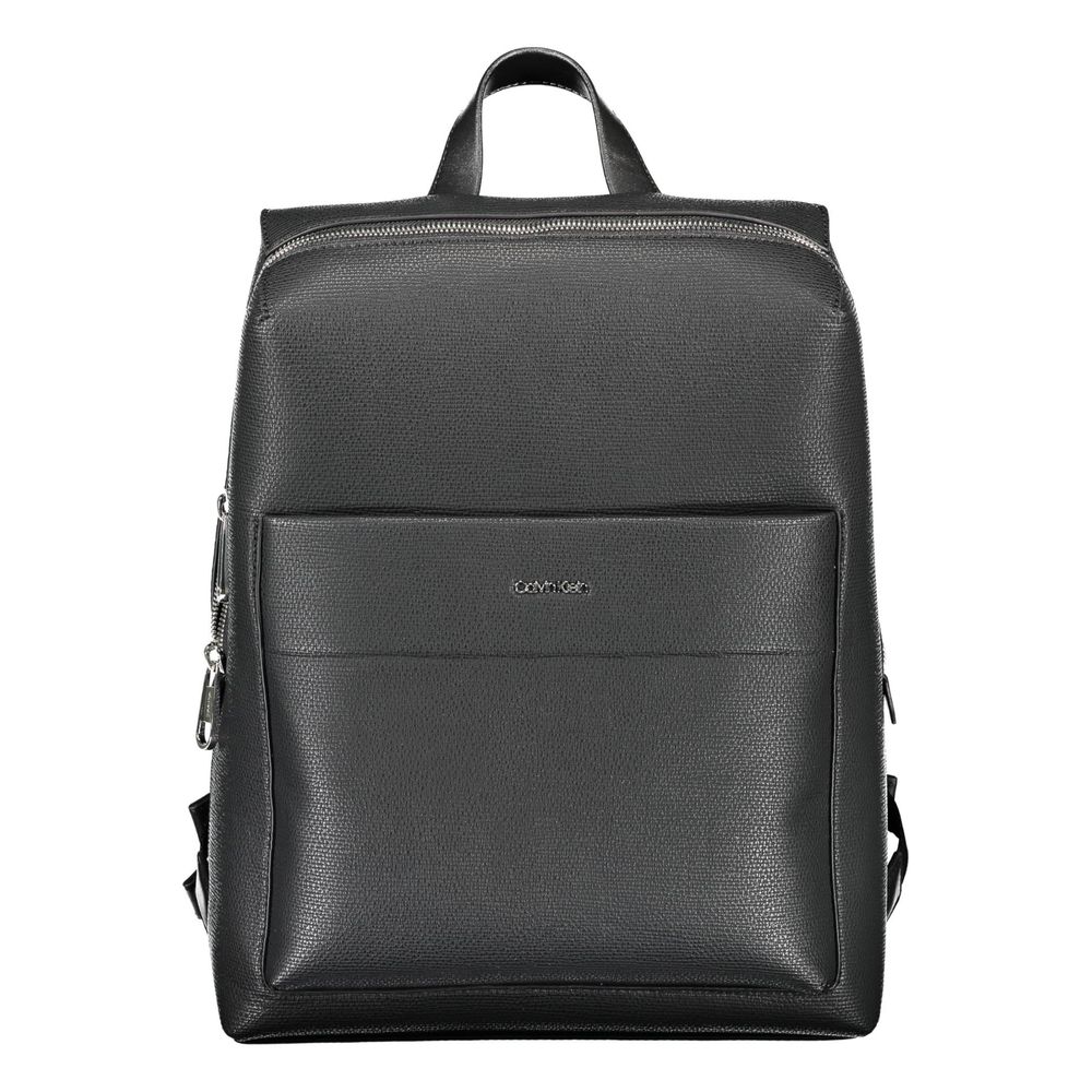 Calvin Klein Schwarzer Polyester Herren Rucksack