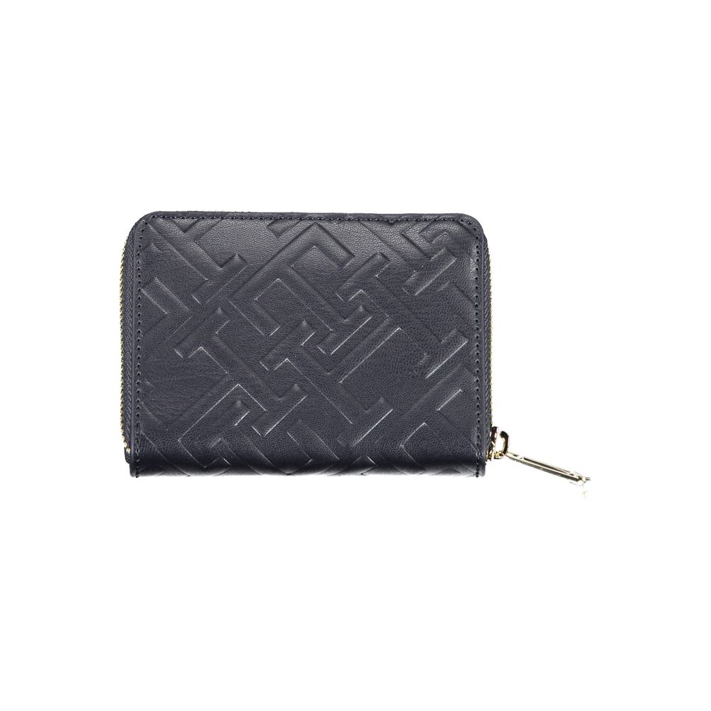 Portofel din polietilenă albastru Tommy Hilfiger pentru femei