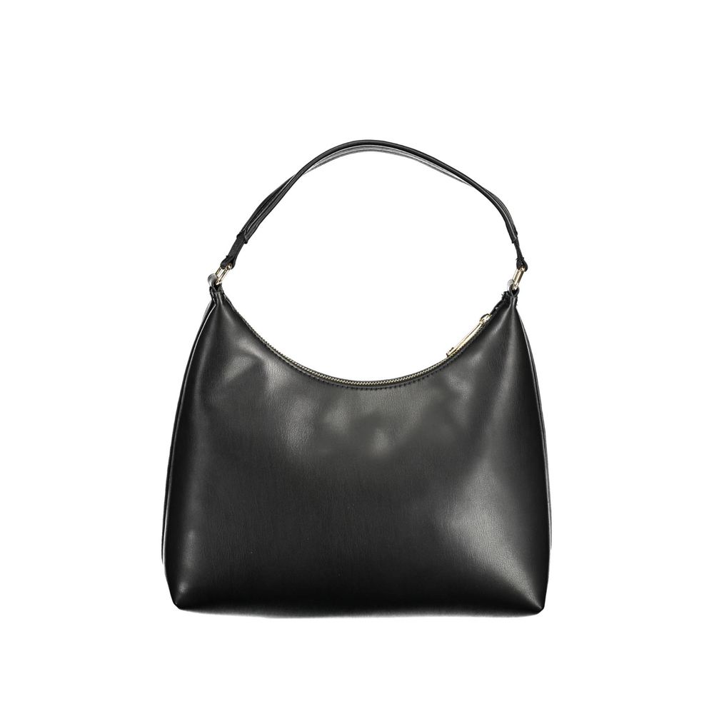 Tommy Hilfiger – Schwarze Handtasche aus Polyethylen für Damen
