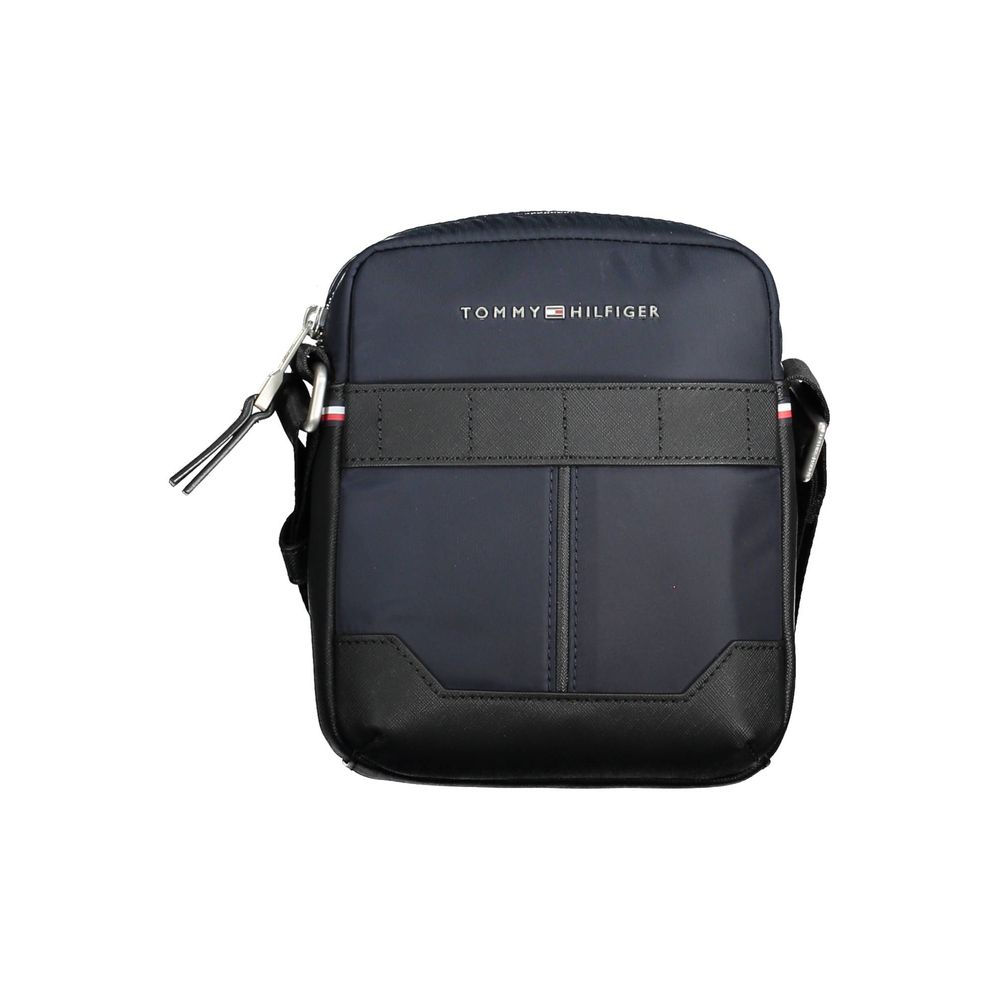 Tommy Hilfiger – Blaue Polyester-Umhängetasche für Herren