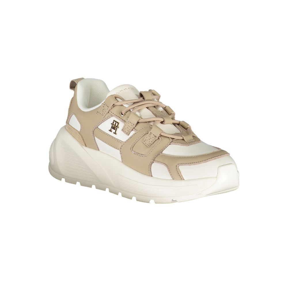 Tommy Hilfiger – Weiße Polyethylen-Sneaker für Damen