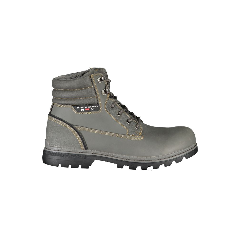 Carrera Brauner Polyester-Herrenstiefel