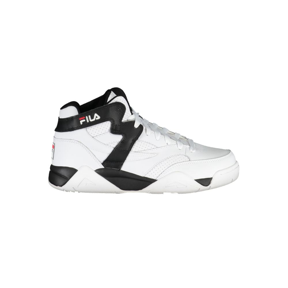 Teniși sport Fila High-Top cu șireturi și detalii contrastante