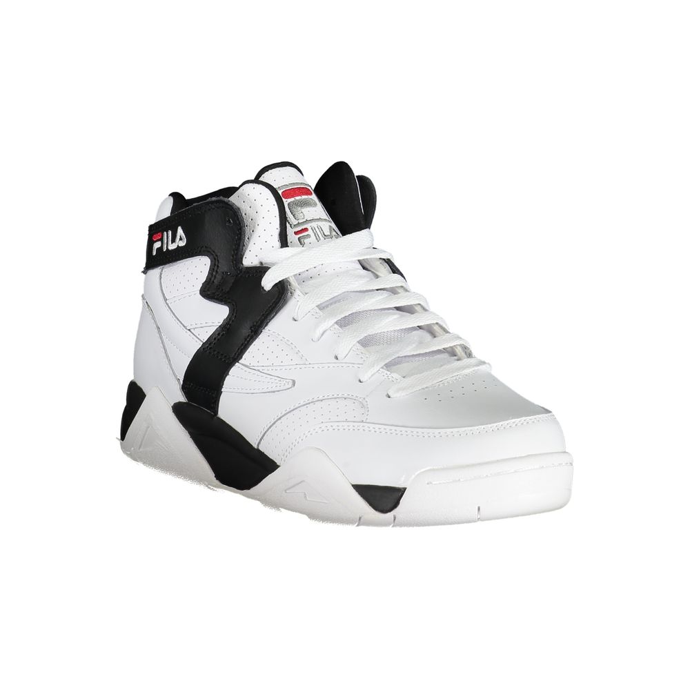 Teniși sport Fila High-Top cu șireturi și detalii contrastante