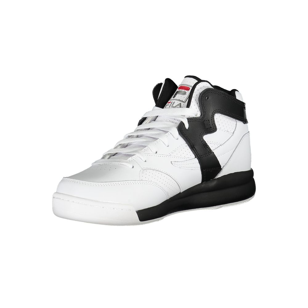 Teniși sport Fila High-Top cu șireturi și detalii contrastante