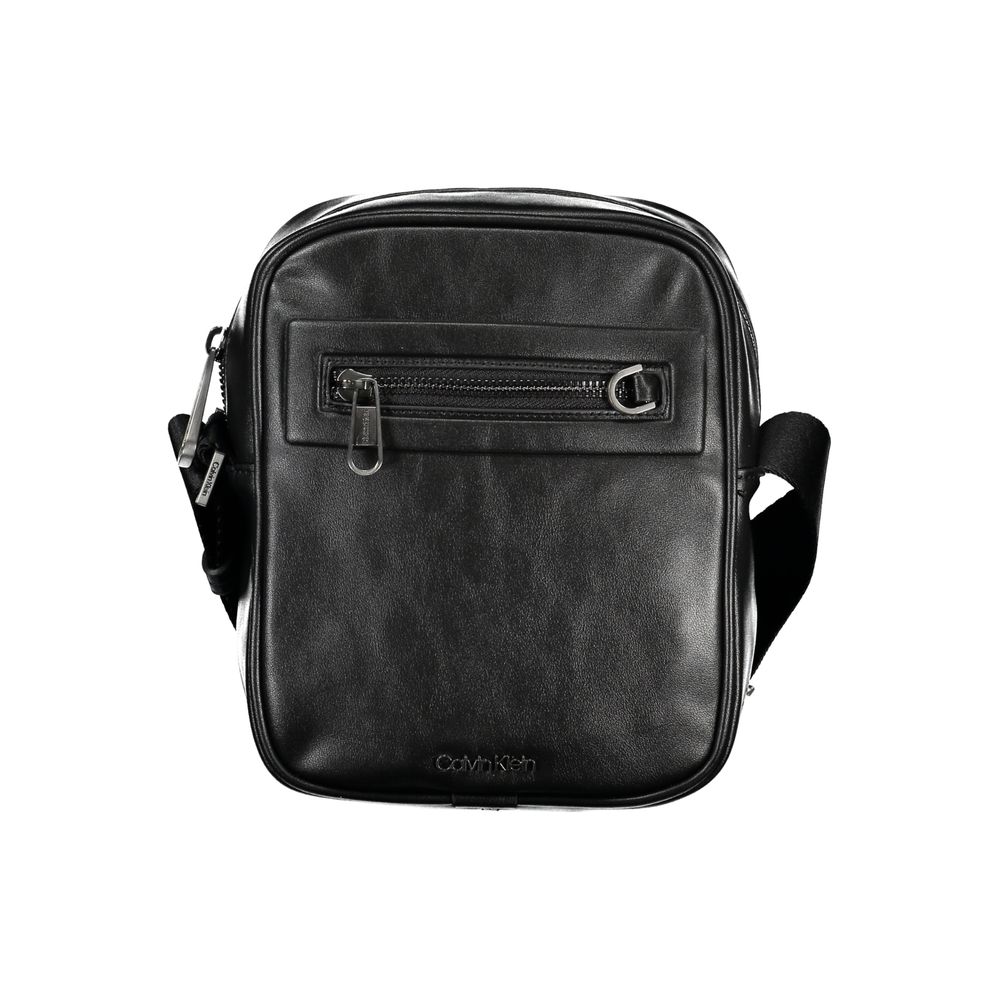 Geantă de umăr Calvin Klein Sleek Urban neagră