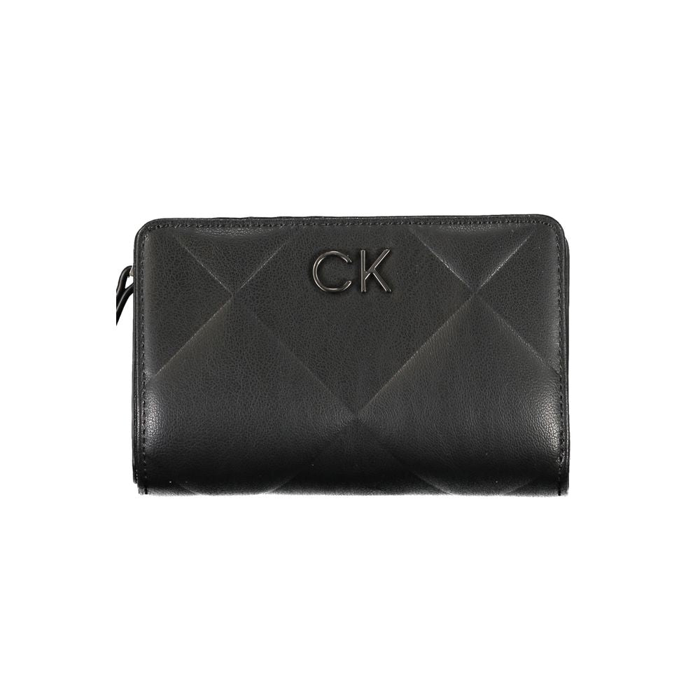 Portofel elegant cu fermoar și protecție RFID Calvin Klein