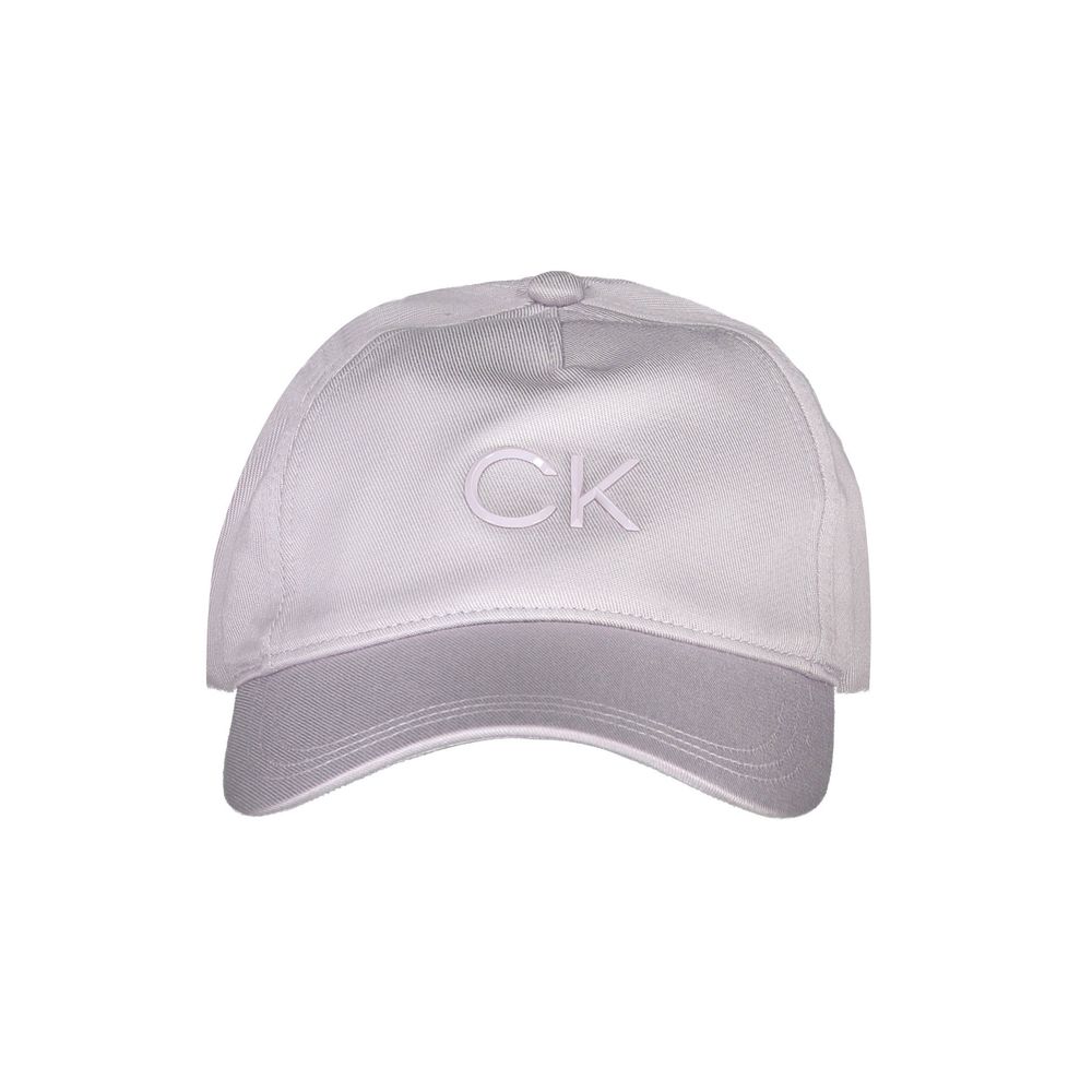 Pălărie Calvin Klein Mov din bumbac pentru femei