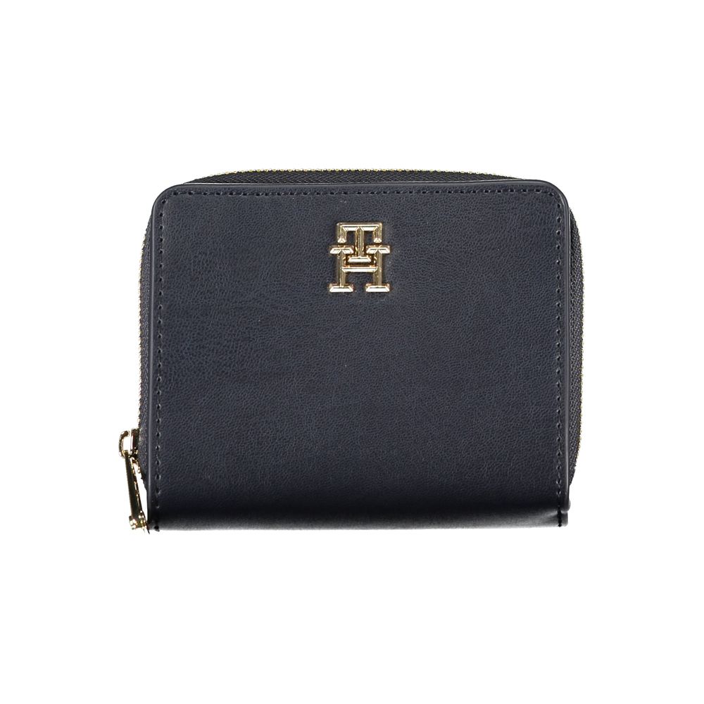 Portofel Tommy Hilfiger Sleek Blue din polietilenă