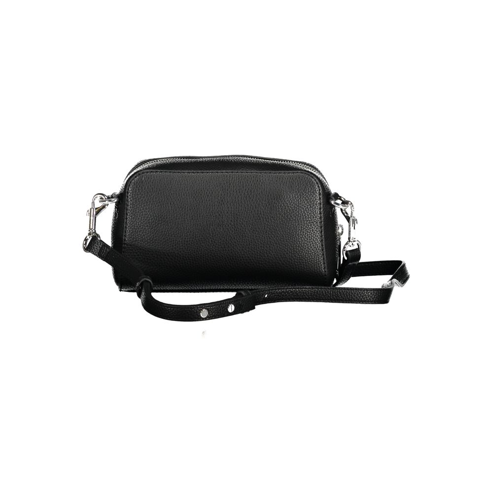 Tommy Hilfiger – Schwarze Handtasche aus Polyethylen