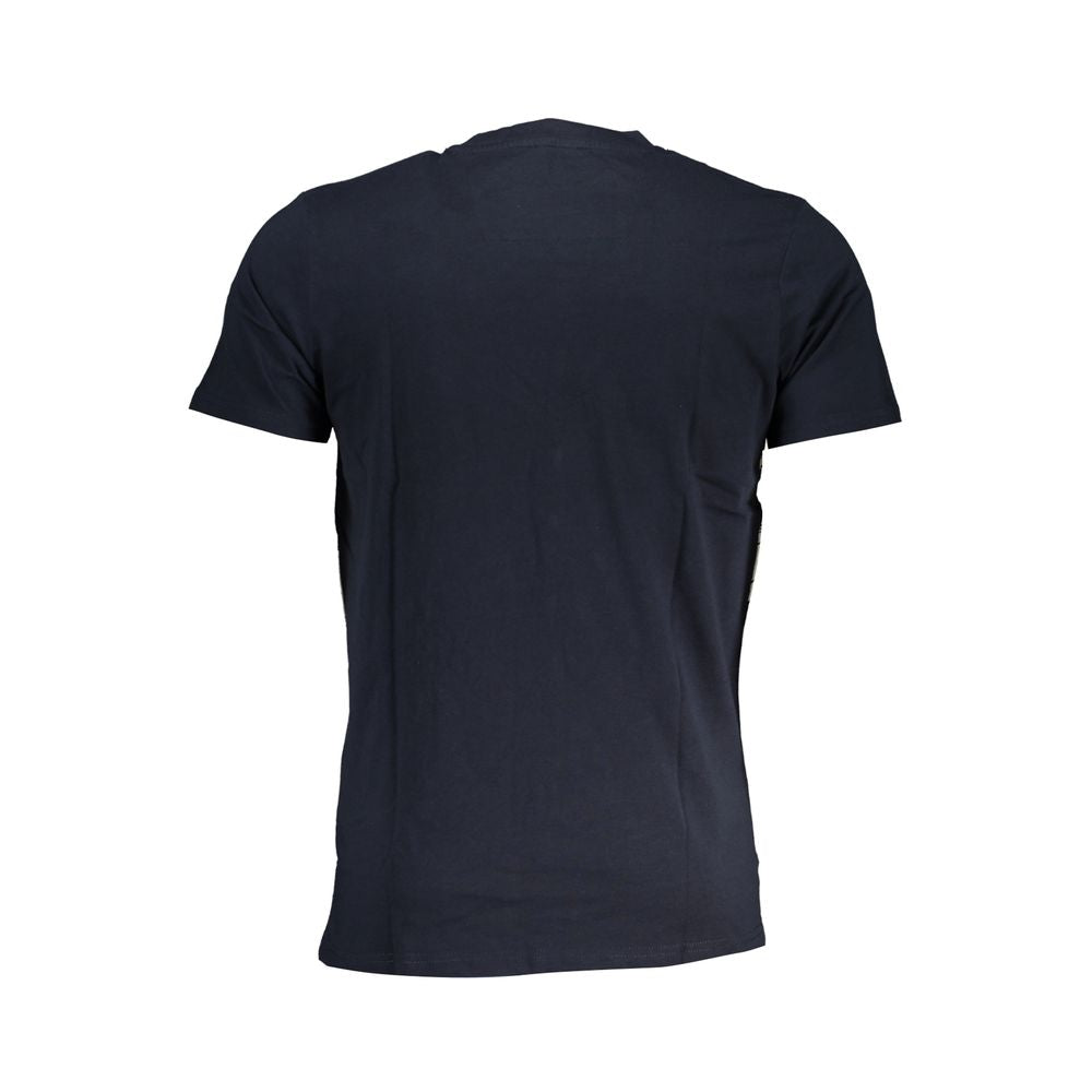 Tricou Cavalli Class din bumbac albastru