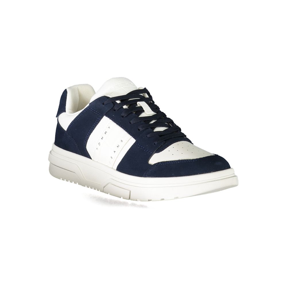 Tommy Hilfiger – Blauer Polyester-Sneaker