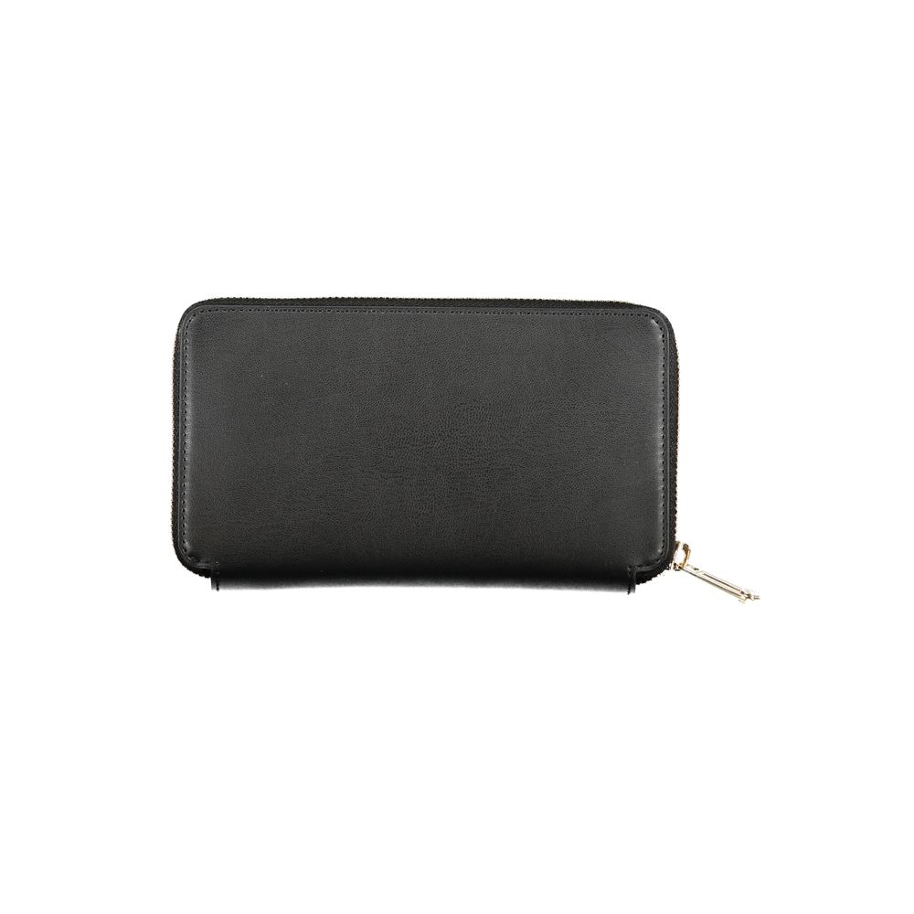Portofel din polietilenă negru Tommy Hilfiger