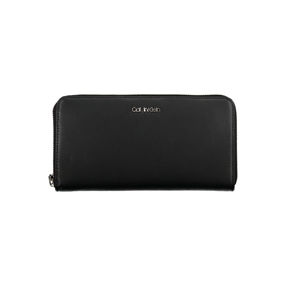 Portofel Calvin Klein negru din polietilenă