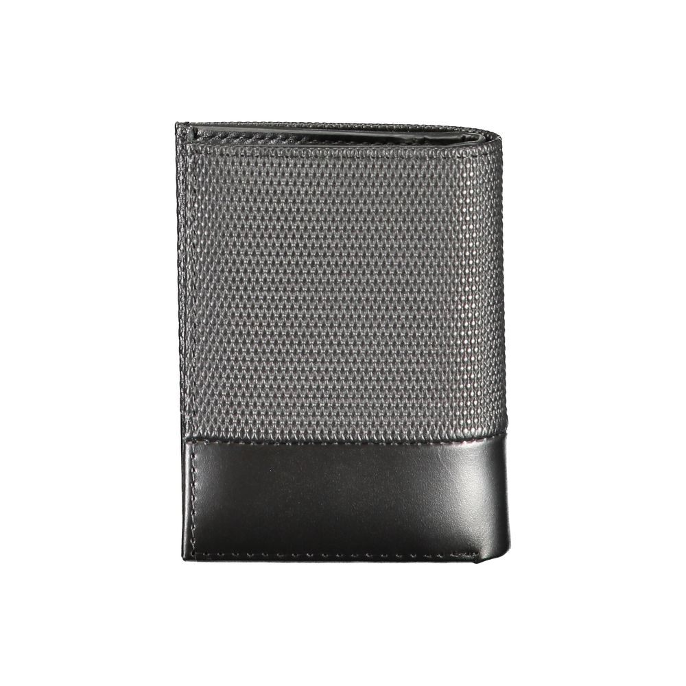 Calvin Klein Schwarze Lederbrieftasche