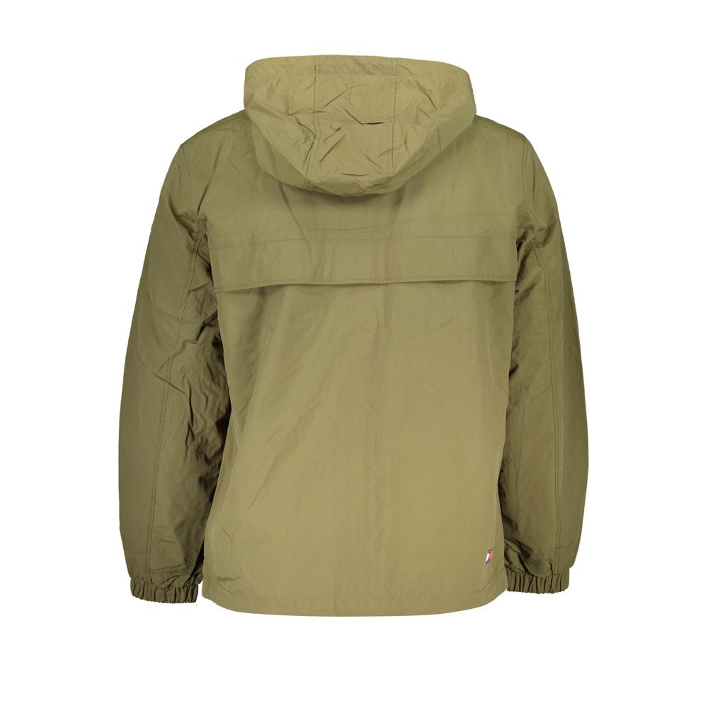 Tommy Hilfiger – Grüne Polyamidjacke