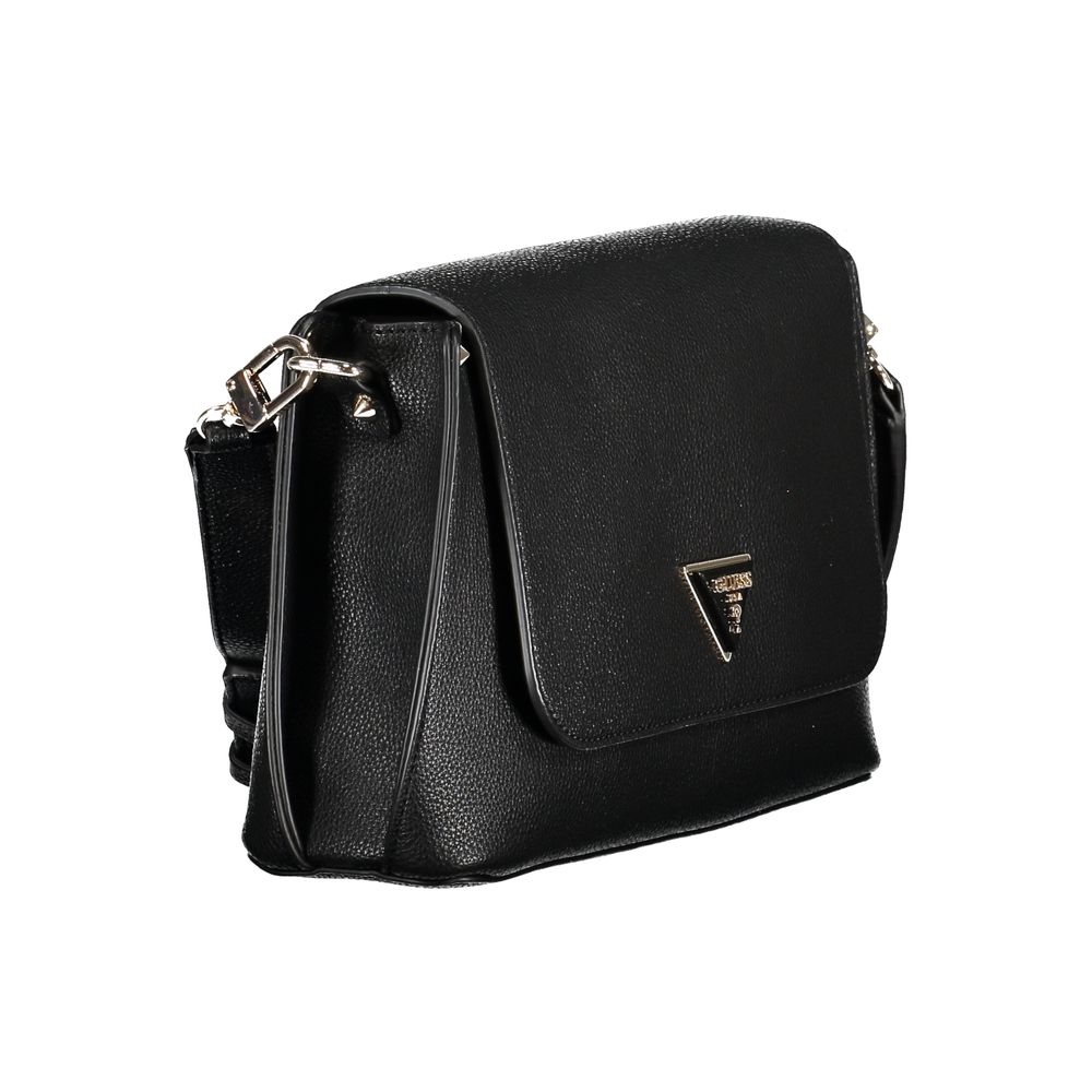 Guess Jeans – Schwarze Polyethylen-Handtasche