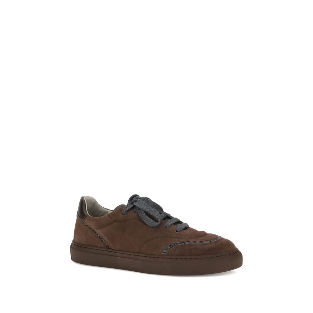 Brunello Cucinelli Wildleder-Sneaker