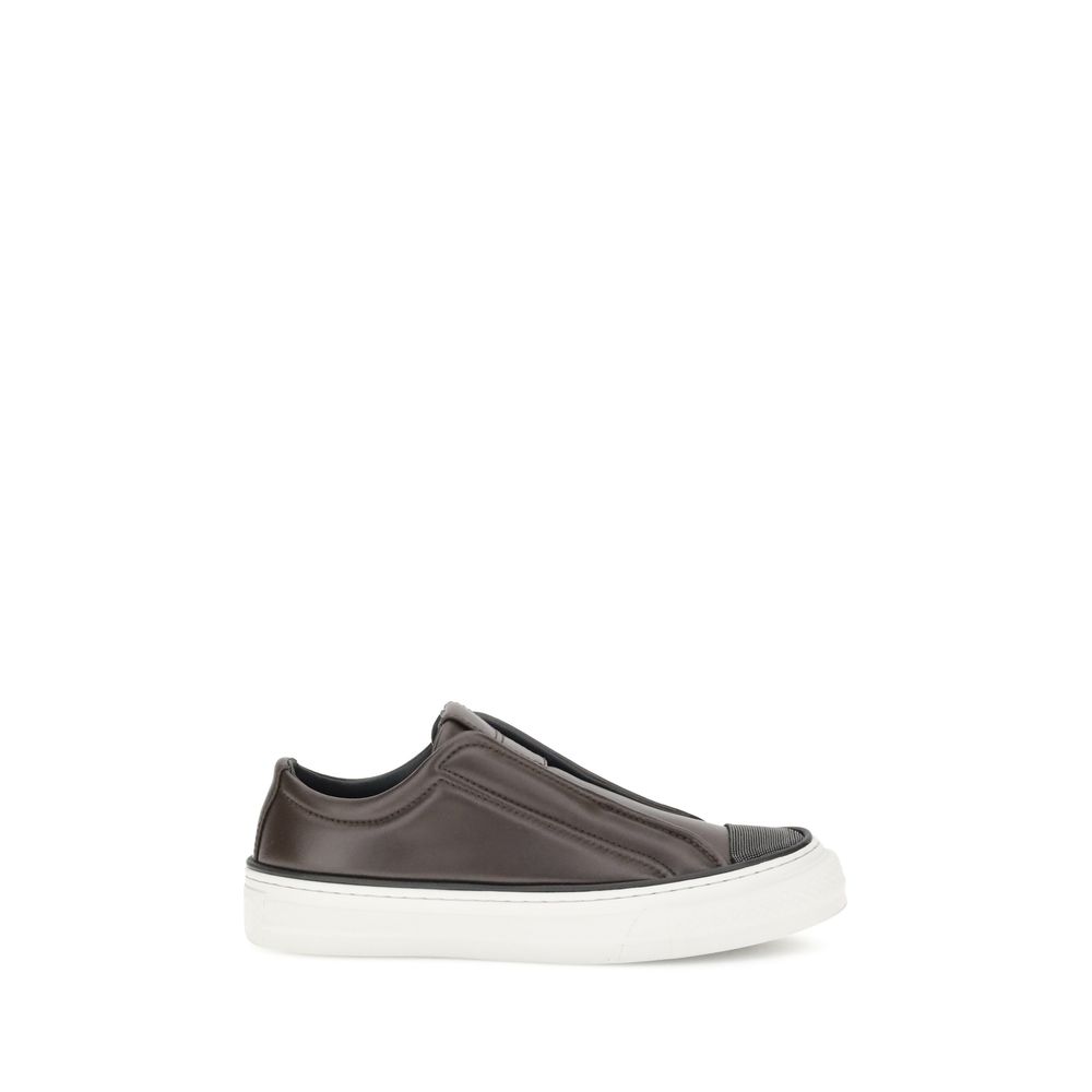 Brunello Cucinelli Slip-on-Sneakers