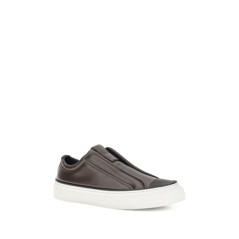Brunello Cucinelli Slip-on-Sneakers