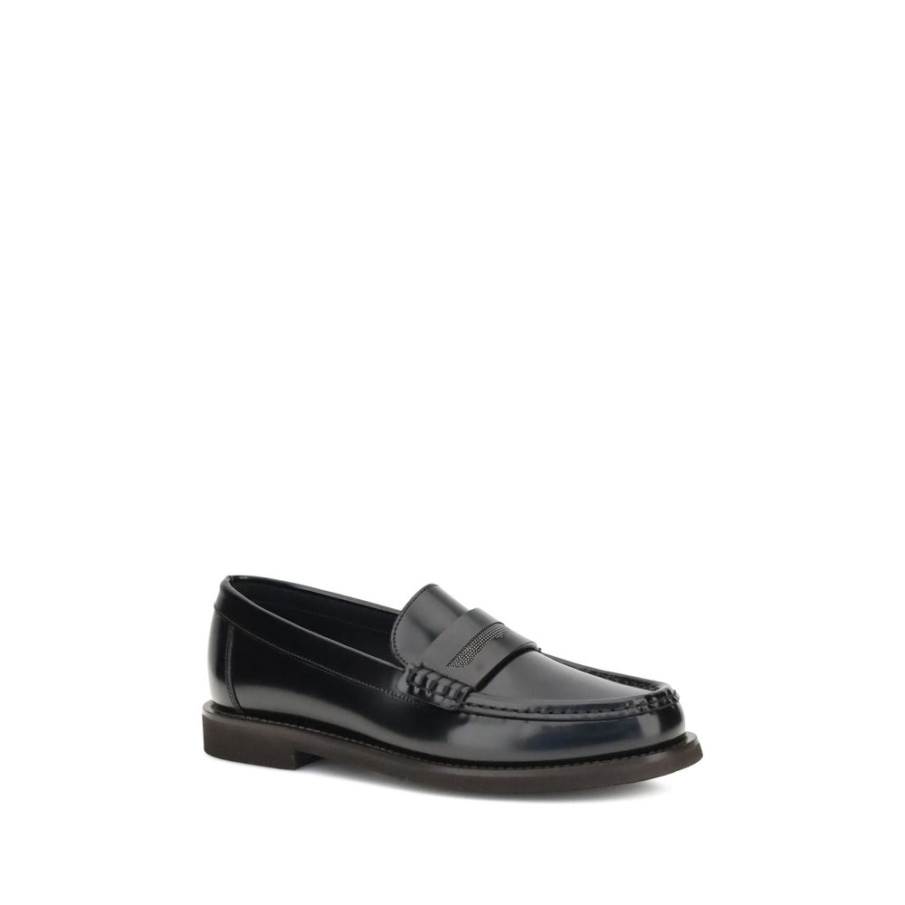 Brunello Cucinelli Leder-Loafer