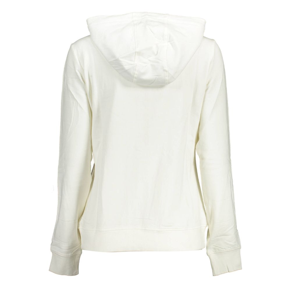 US POLO ASSN. Weißer Baumwollpullover für Damen