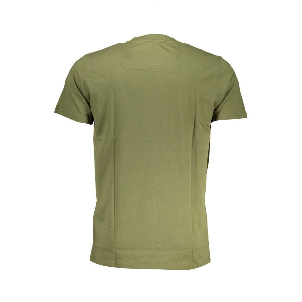 Grünes Baumwoll-T-Shirt der Cavalli Class