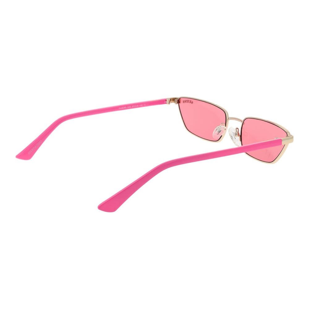 Ochelari de soare Guess aurii pentru femei