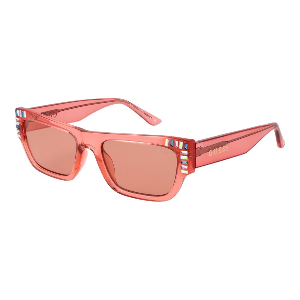 Ochelari de soare Guess roz pentru femei