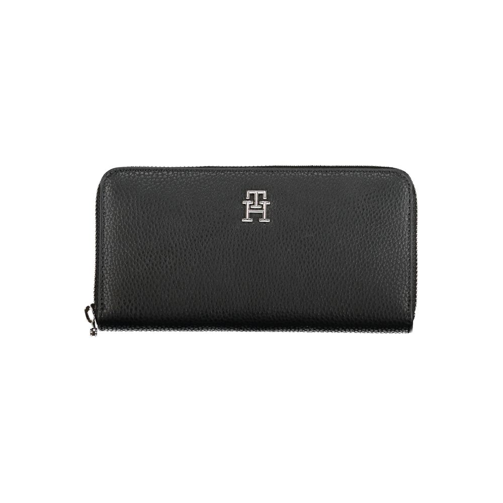 Portofel multifuncțional Tommy Hilfiger Sleek negru