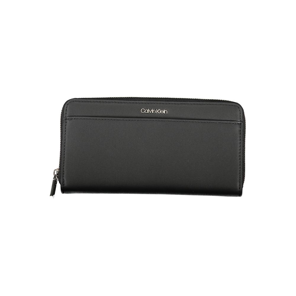 Portofel elegant Calvin Klein negru cu RFID securizat