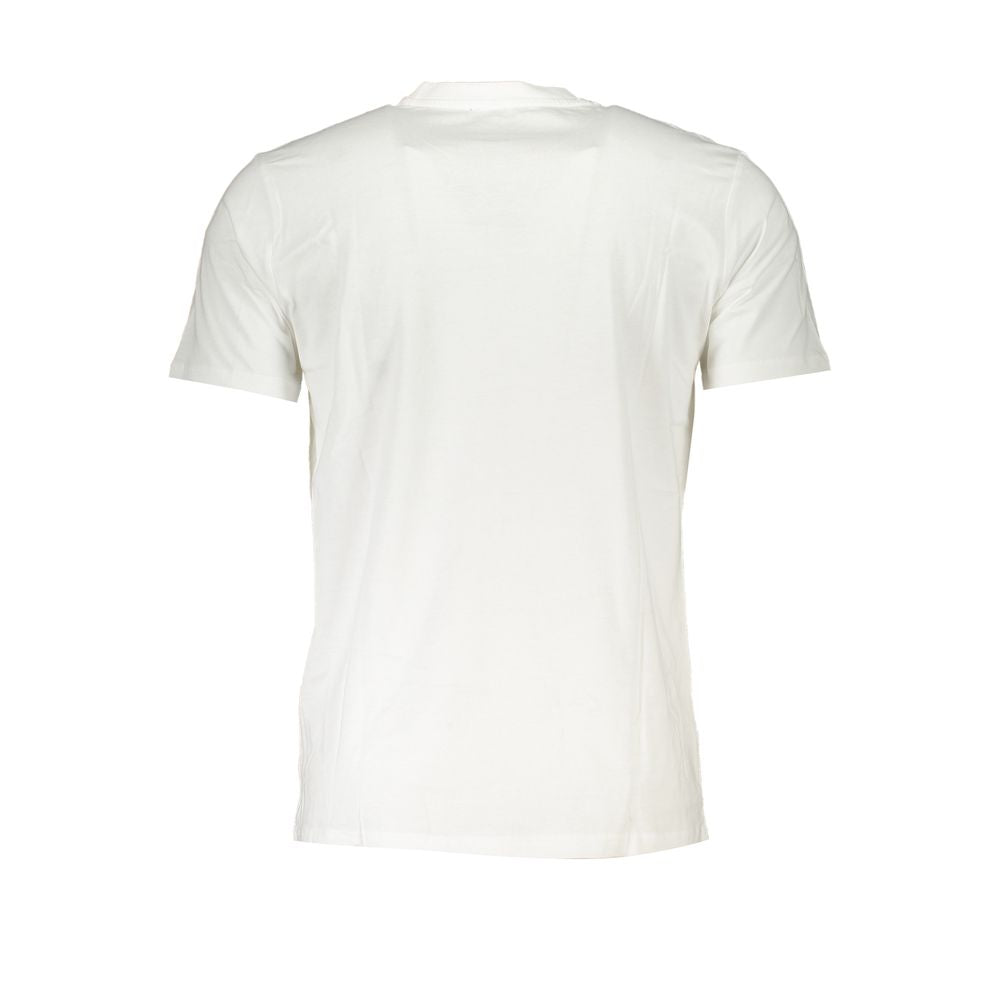 Weißes Baumwoll-T-Shirt der Cavalli Class