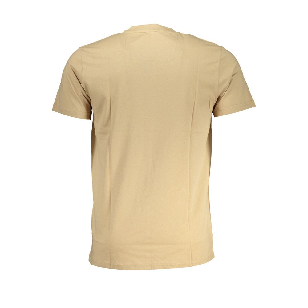 Beiges Baumwoll-T-Shirt der Cavalli Class
