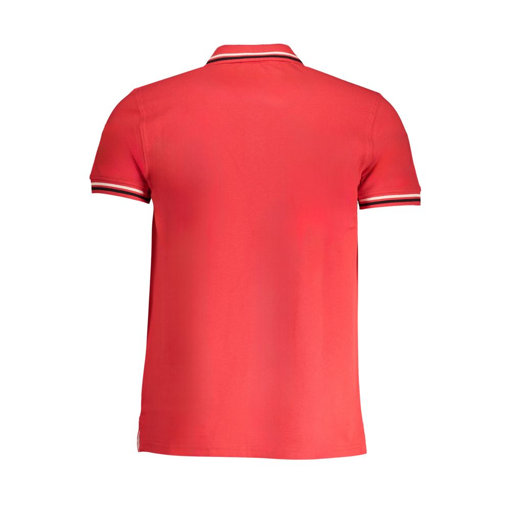 Rotes Poloshirt aus Baumwolle von Cavalli Class