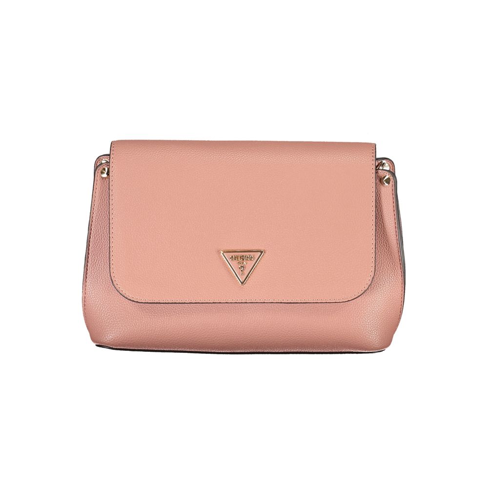 Guess Jeans – Handtasche aus Polyethylen in Rosa