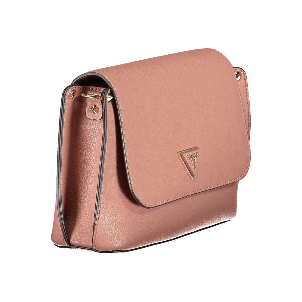 Guess Jeans – Handtasche aus Polyethylen in Rosa
