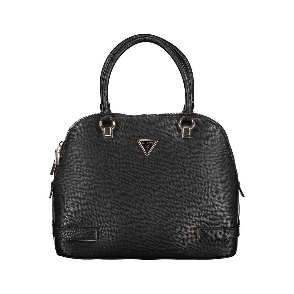 Guess Jeans Schwarze Polyethylen Damen Handtasche
