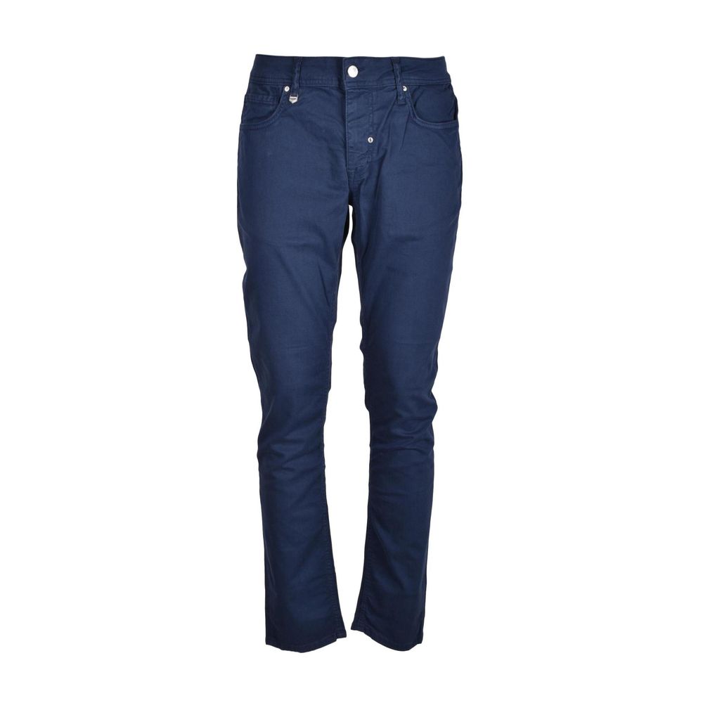Blugi și pantaloni din bumbac albastru Antony Morato
