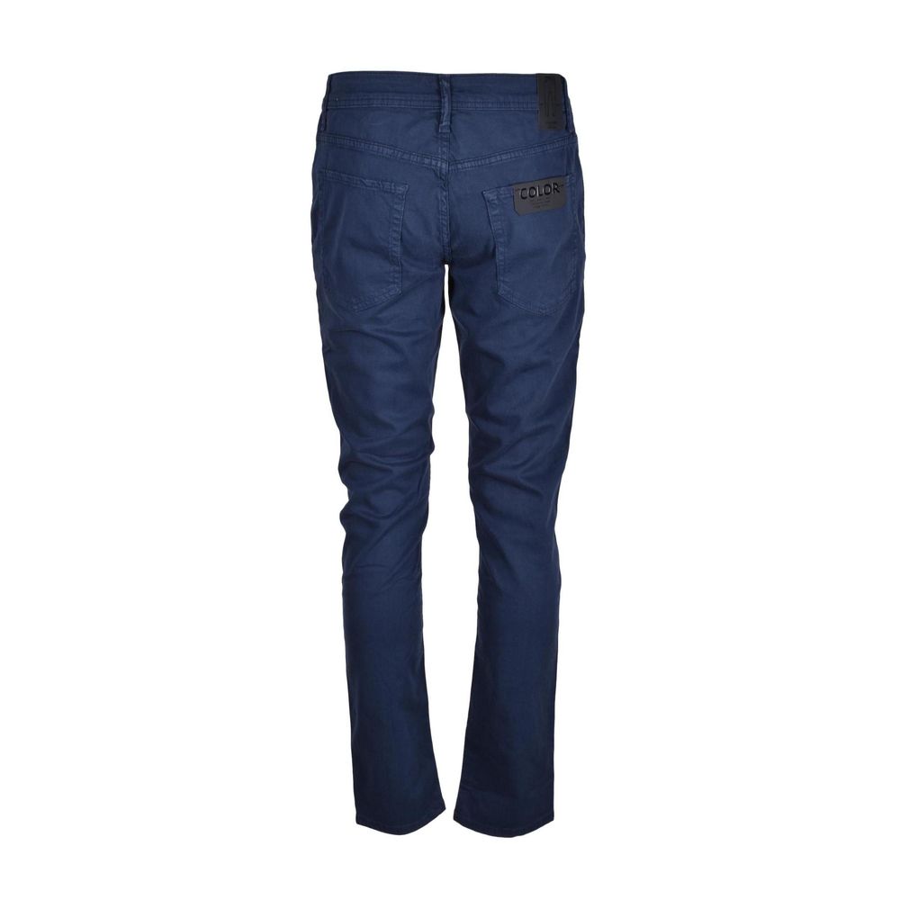 Blugi și pantaloni din bumbac albastru Antony Morato