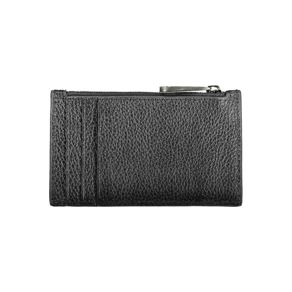 Calvin Klein Herren-Geldbörse aus schwarzem Leder