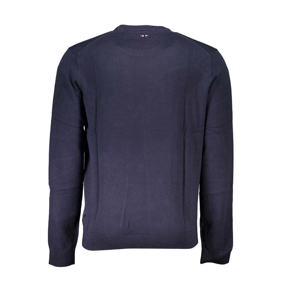 Napapijri Blauer Baumwollpullover für Herren