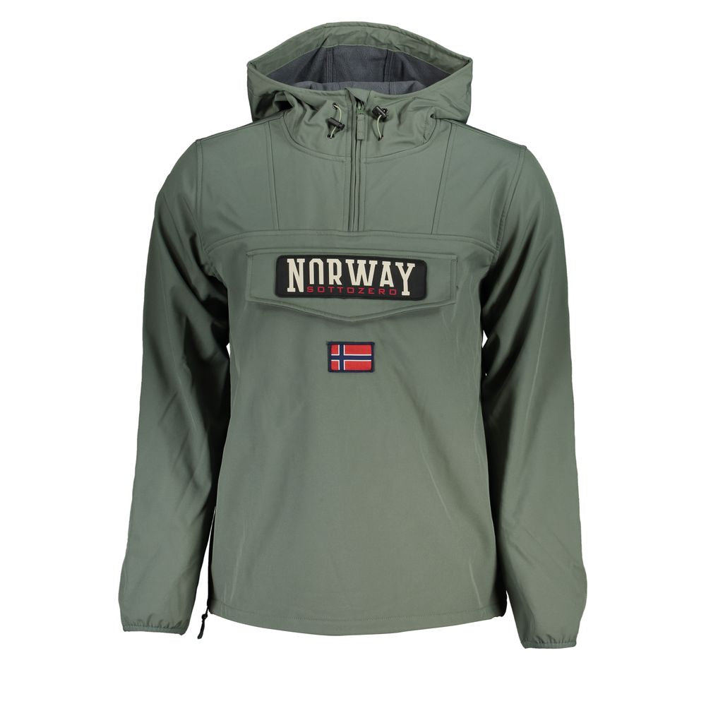 Norwegen 1963 Grüne Polyesterjacke