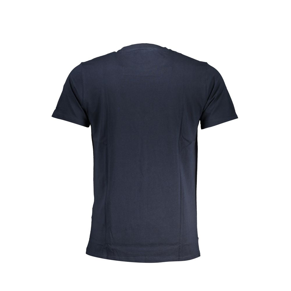 Tricou Cavalli Class din bumbac albastru