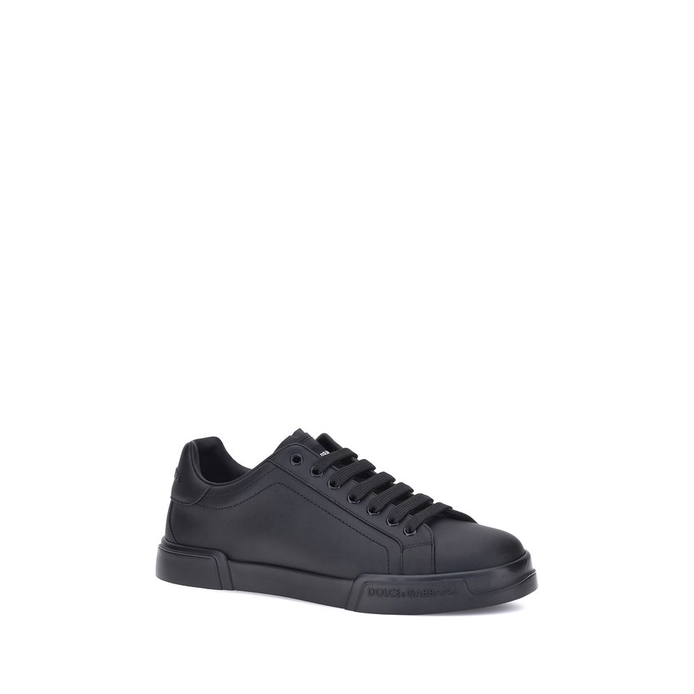 Dolce &amp; Gabbana Ledersneakers