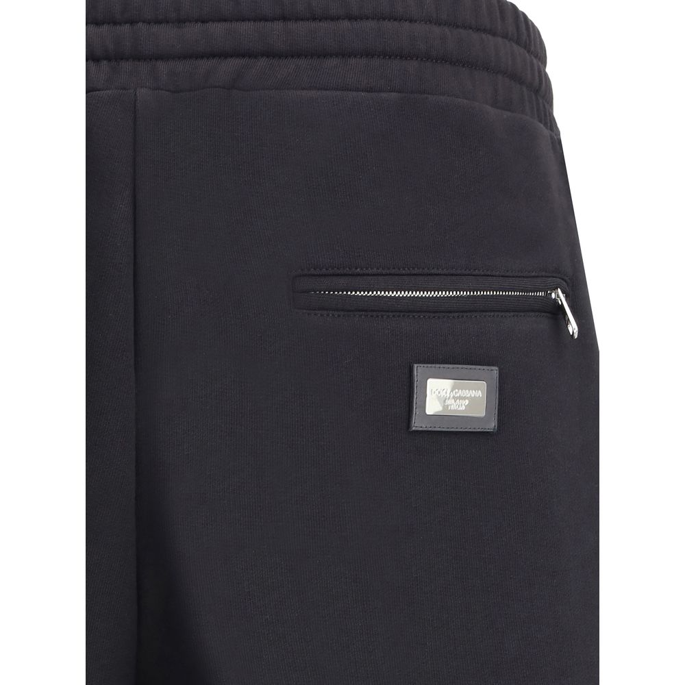 Pantaloni de trening cu logo Dolce &amp; Gabbana