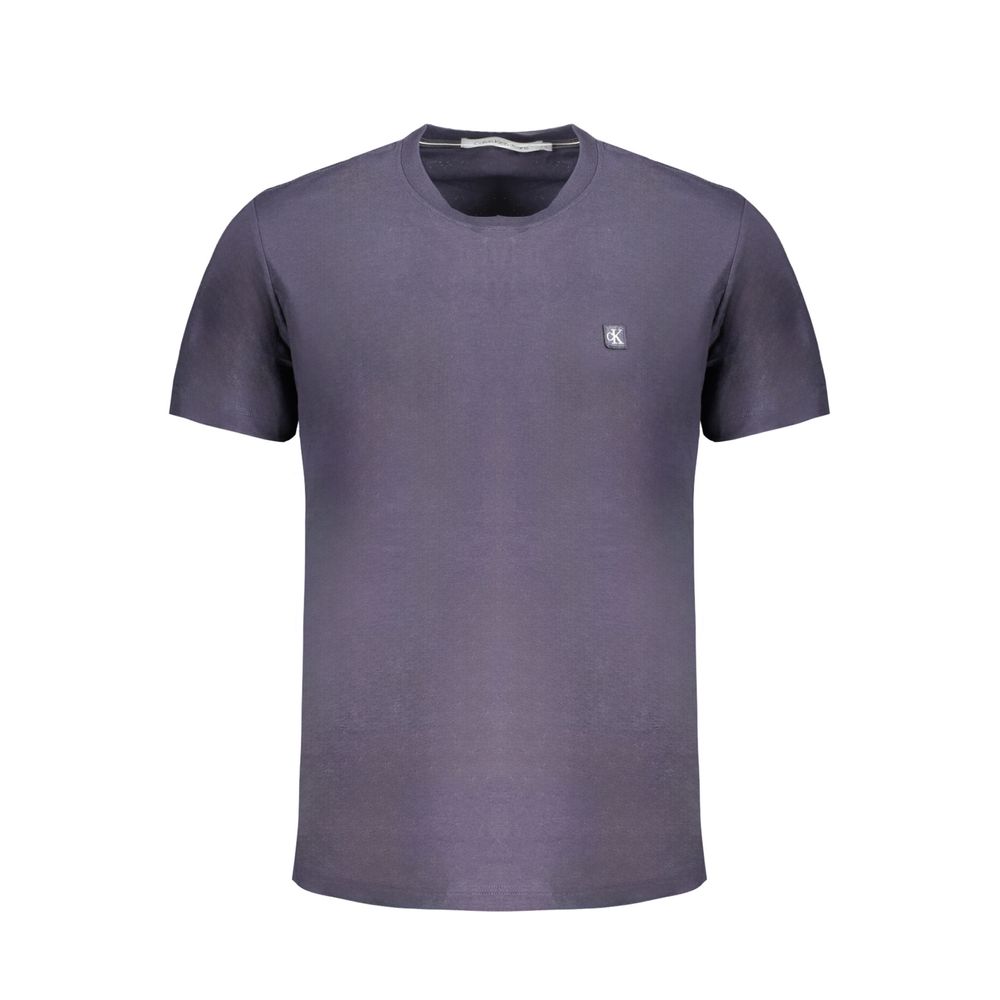 Calvin Klein – Blaues Baumwoll-T-Shirt