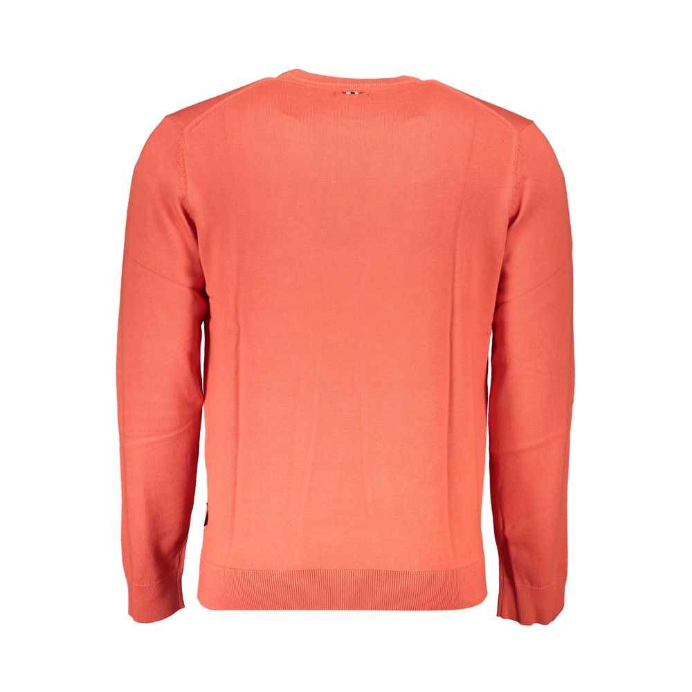 Napapijri Roter Baumwollpullover für Herren