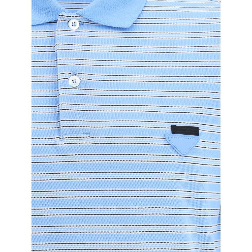 Pulover polo cu dungi Prada