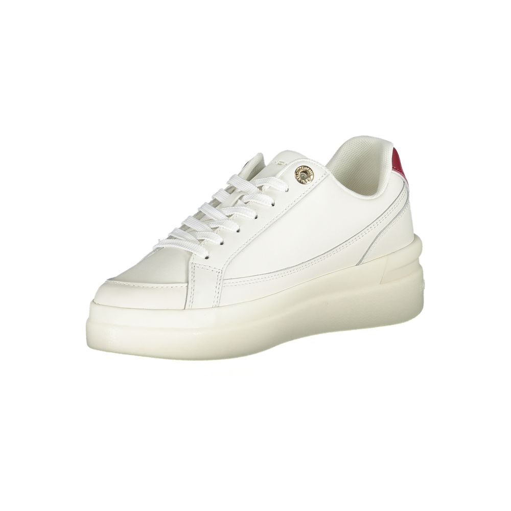 Tommy Hilfiger – Schicke, kontrastierende, sportliche Schnür-Sneaker